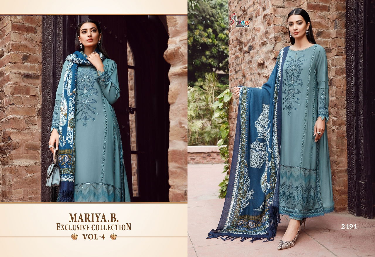 Maria B Exclusive Collection Vol 4 Printed Casual Wear Wholesale Pakistani Salwar Suits